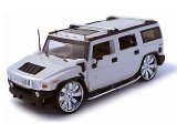 Jada Die-cast Model Hummer H2 (1:18 scale in White)