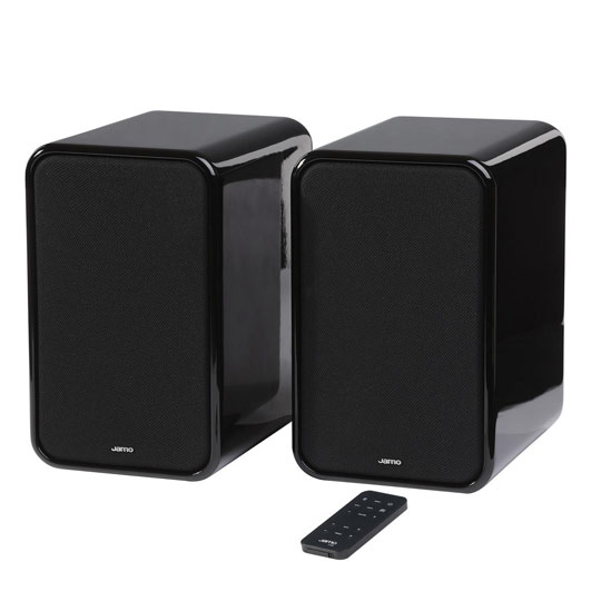 Jamo P 404 Active Stereo Speakers - Gloss White