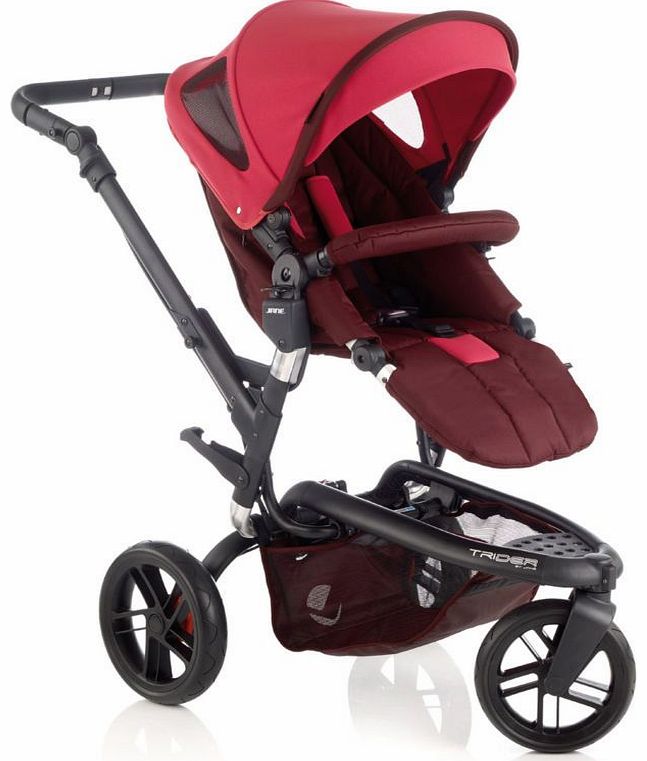 Trider 3 Wheel Pushchair Flame 2014