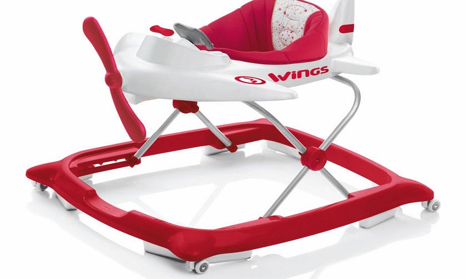 Wings Baby Walker Red 2014