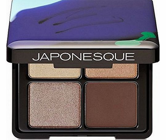 JAPONESQUE Velvet Touch Shadow Palette, Shade 02