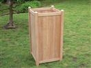 Java Hardwood Rectangular Planter: 35 x 35 70cm