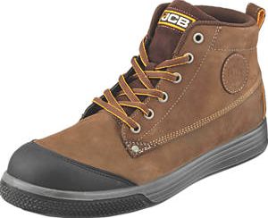 JCB, 1228[^]7276G 4CX Safety Trainer Boots Brown Size 12 7276G