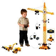 Crane & Vehicle Playset