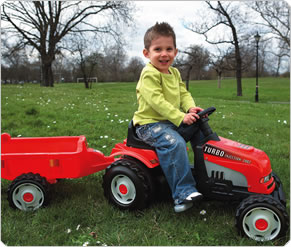 Giant Red Tractor
