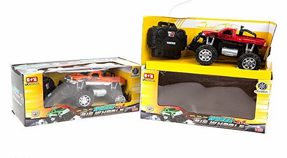 RC Truck Jeep Radio Remote Electric Off Road Super Big Wheels 4x4 Jeep