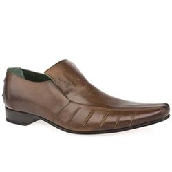 Male Slash Loafer Leather Upper Jeffery West in Black, Brown