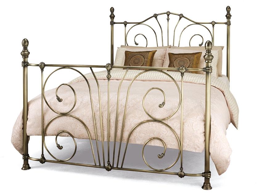 Antique Brass King Size Bedstead