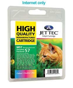 Tec HP57 Remanufactured Colour Cartridge