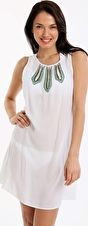 Jets, 1295[^]277058 Adorn Mini Dress - White