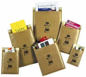 Airkraft Bubble Bag Envelopes No.0 Gold