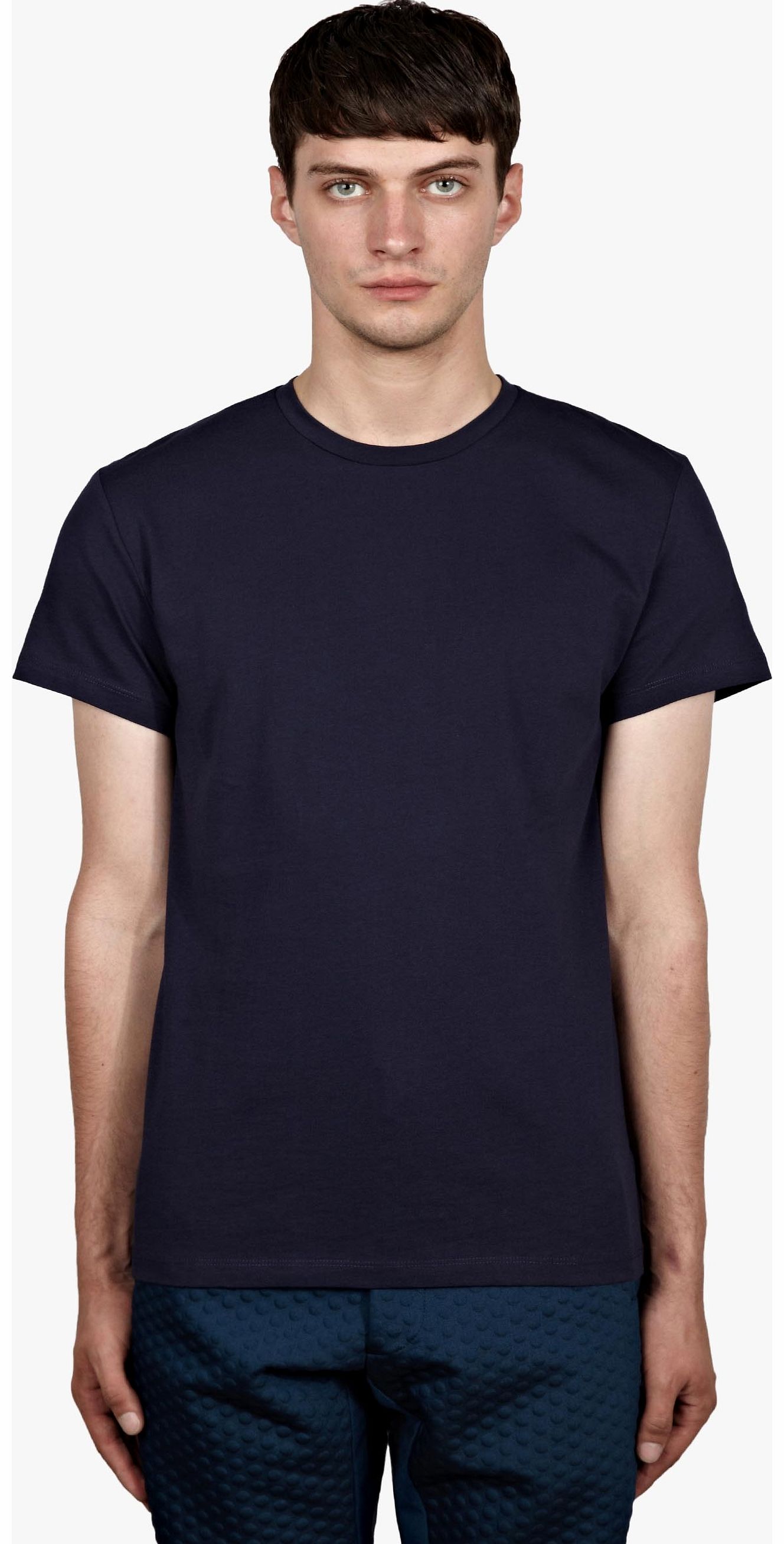 Mens Navy Classic Cotton T-Shirt