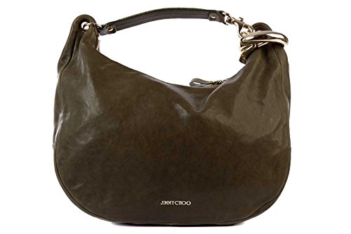 womens leather shoulder bag original green