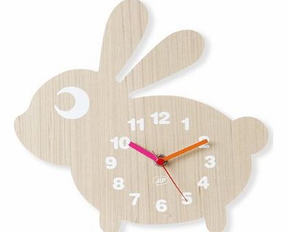  Wood Wall Clock Rabbit Mdf Wood Veneer Box 32 Design