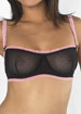 Point Desprit underwired balconette bra