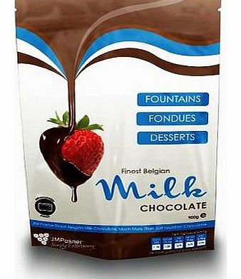 Finest Belgian Milk Fondue Chocolate Drops 900g