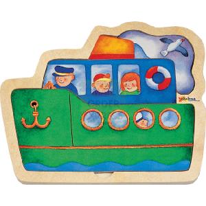 Chelona Ship Mini Jigsaw Puzzle