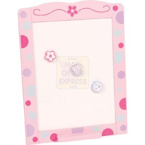 Pin Furniture Magnetic Wipe Board Pink