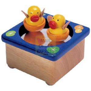 PINTOY Wooden Dancing Ducks