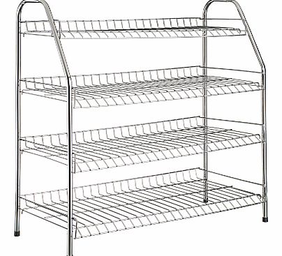 4 Tier Metal Shoe Rack