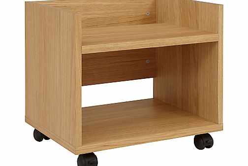 Abacus Printer Trolley, Oak