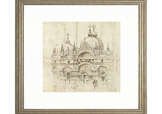Adelene Fletcher - San Marco Venice, 54 x 54cm