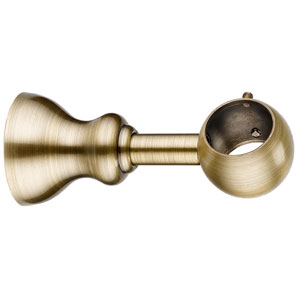 john lewis Antiqued Brass Bracket- 30mm