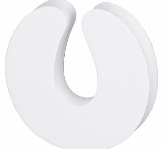 John Lewis Baby Door Stopper, White