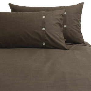 Brompton Duvet Cover- Walnut- Single