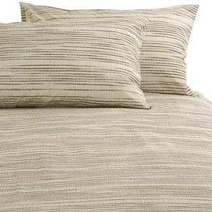 Chiku Duvet Cover- Limestone- Single