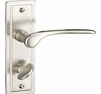 Como Lever Lock, Satin Nickel, Set of 2