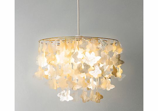 John Lewis Easy-to-fit Bella Capiz Ceiling Light