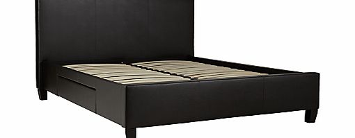 Genoa Storage Bed, Chocolate, Kingsize