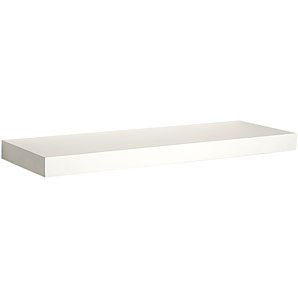 Geo Chunky Shelf- White- L60cm