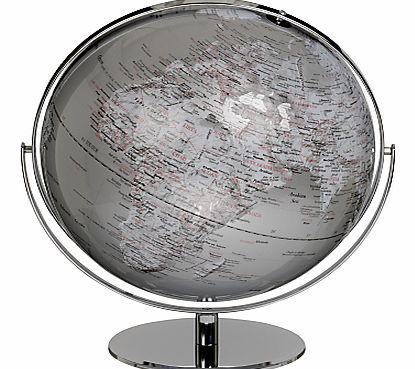 Globe, Silver, 17`