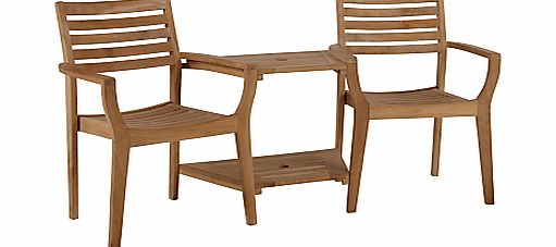 John Lewis Longstock Love Teak Seat