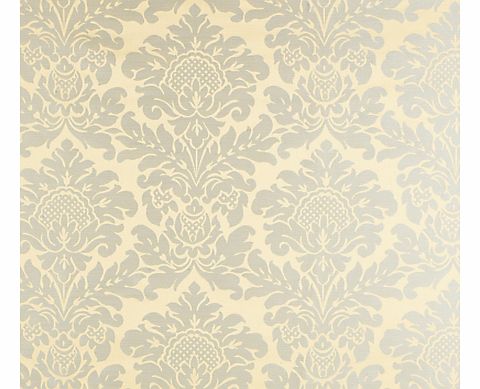 Mayfair Woven Damask Fabric, Duck Egg