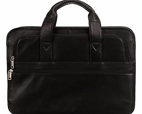 New Detroit Leather Laptop Briefcase,