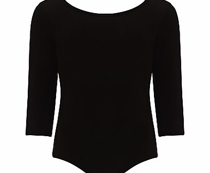 John Lewis School Leotard, Black