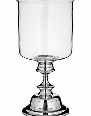 Stepped Hurricane Lamp, Medium