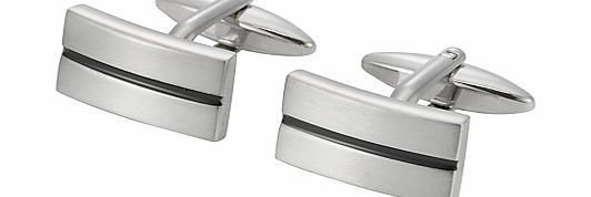 Stripe Oblong Cufflinks