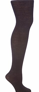 Wool Ribbed Tights