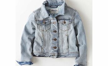 Denim Jacket, Diner Blue Spot,Pale Vintage Wash