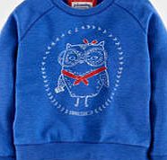 Elle Sweatshirt, Blue Mist/Owl 34285163