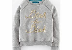 Elle Sweatshirt, Blue Mist/Owl,Oatmeal Marl