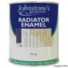 Johnstones White Radiator Enamel 750ml