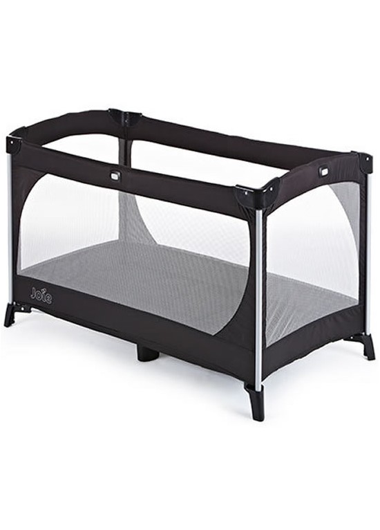 Allura Travel Cot with Bassinet-BLACK (New