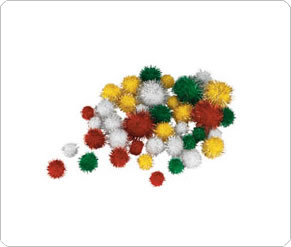 Sparkly Pom Poms