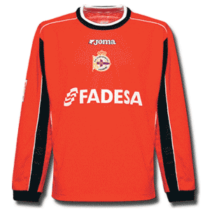 02-03 Deportivo La Coruna Away L/S shirt