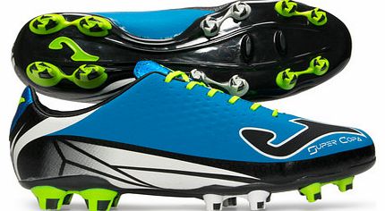 Joma Super Copa 404 FG Football Boots Black/Royal